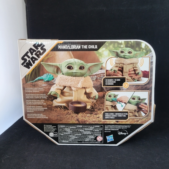 NWT 2020 The Mandalorian The Child Grogu 10 Sounds- Disney Star Wars Unisex - Picture 9 of 15